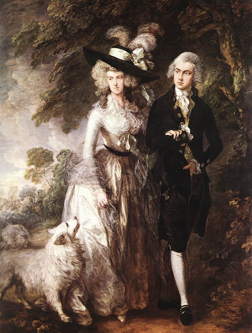 Mr and Mrs William Hallett (The Morning Walk)